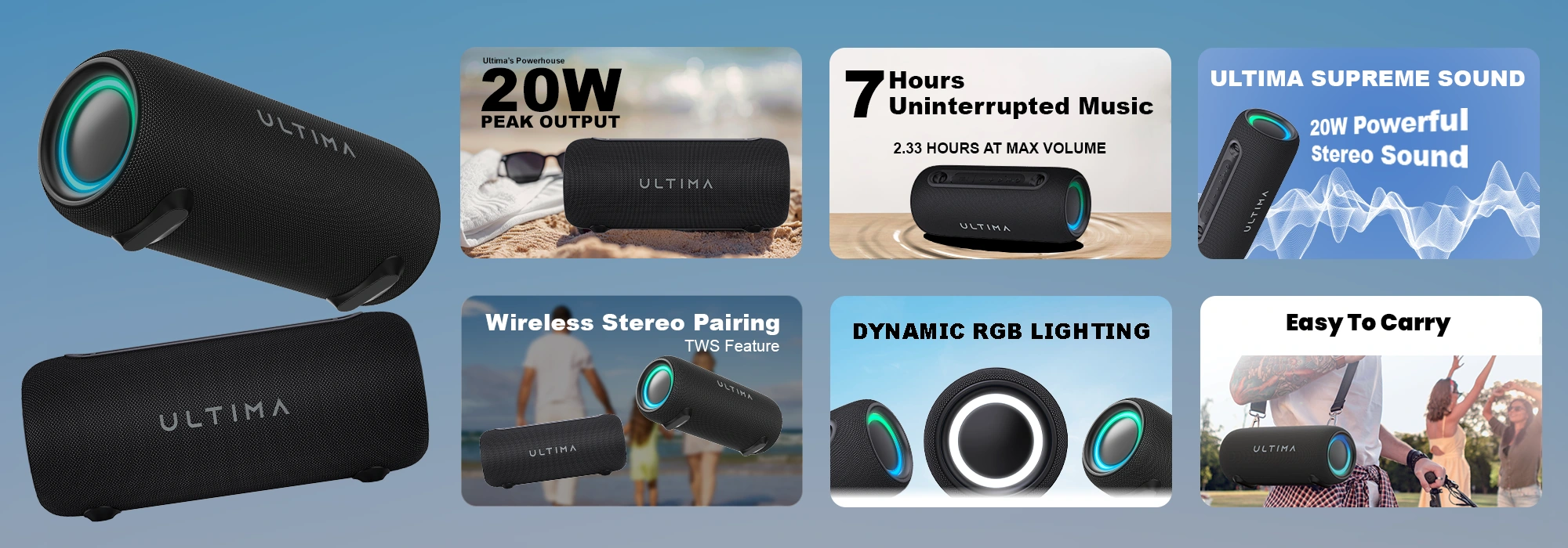 Ultima Soundbox S20 Speaker 20 specs - ULTIMA
