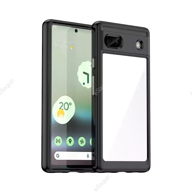 For Google Pixel 6A Colorful Series Acrylic + TPU Phone Case
