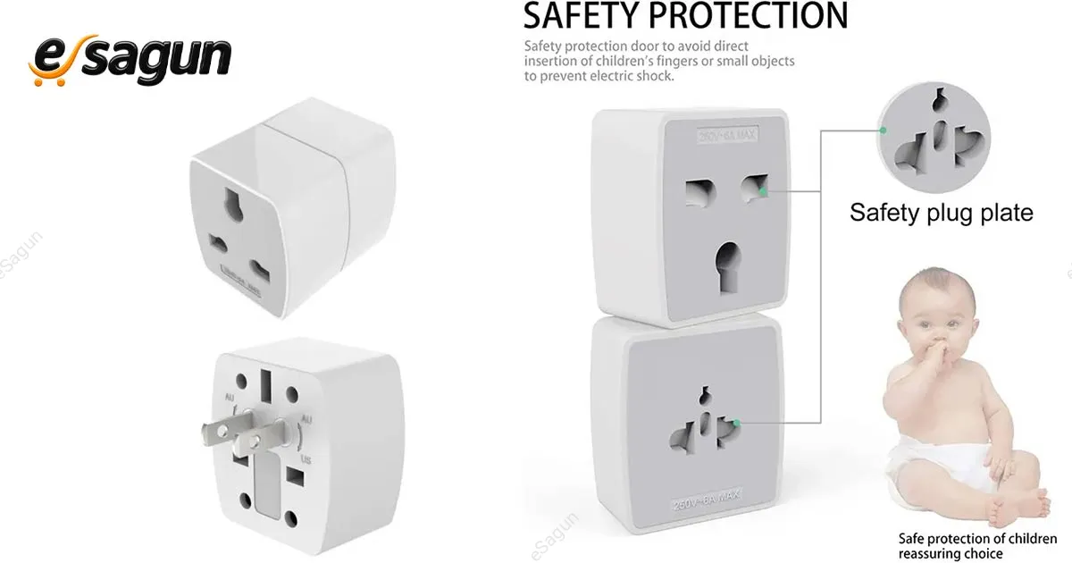LDNIO Universal Plug 6A MAX Travel Adapter