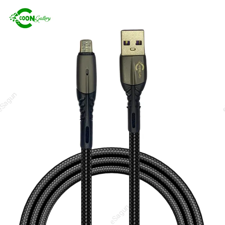 COON NC11 Micro Stable Nylon Braided Data Cable With Fast and Safe Charging