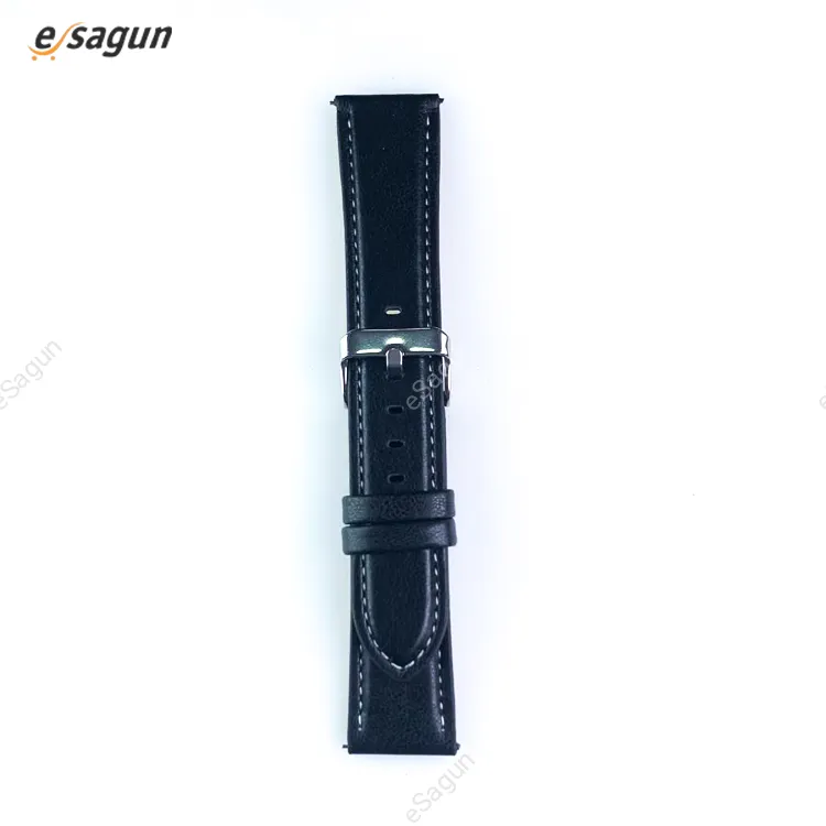 Leather Watch Strap For Galaxy Watch Amazifit Mi 22 mm Size Any Watch