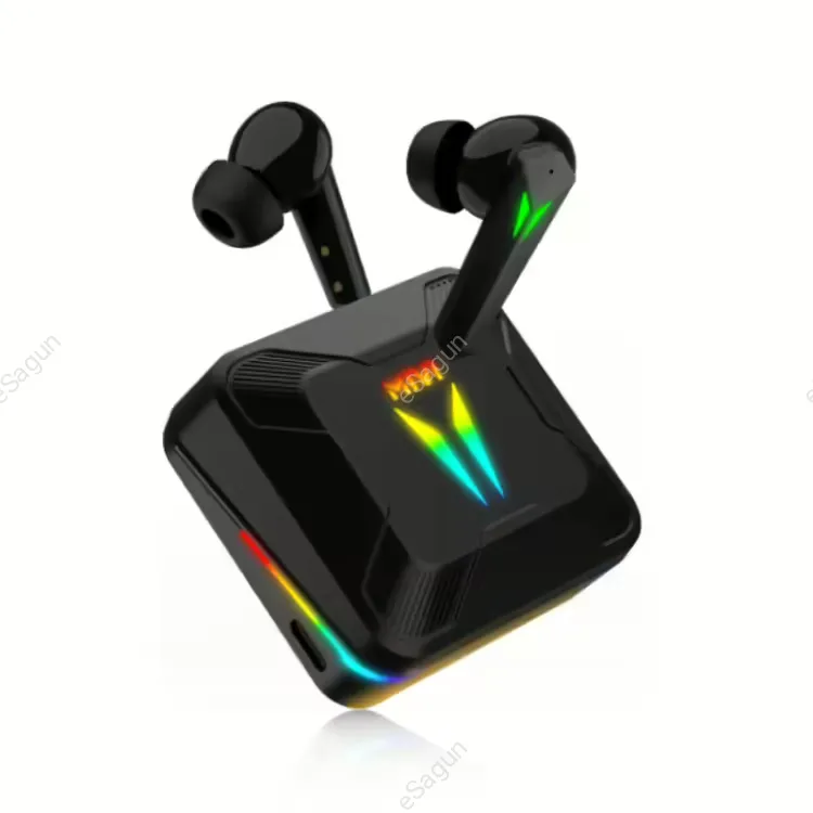 Mivi Commando X9 Gaming Earbuds | 35 ms Low latency | ENC | Multiple RGB Lights | 72Hrs Backup