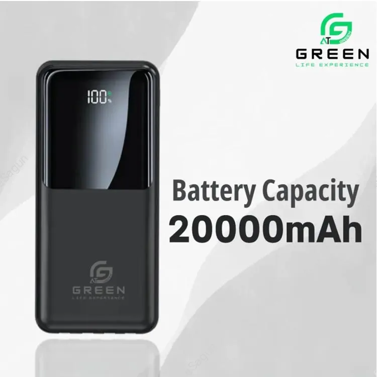 Green Turbo-20 Powerbank 20000 mAh