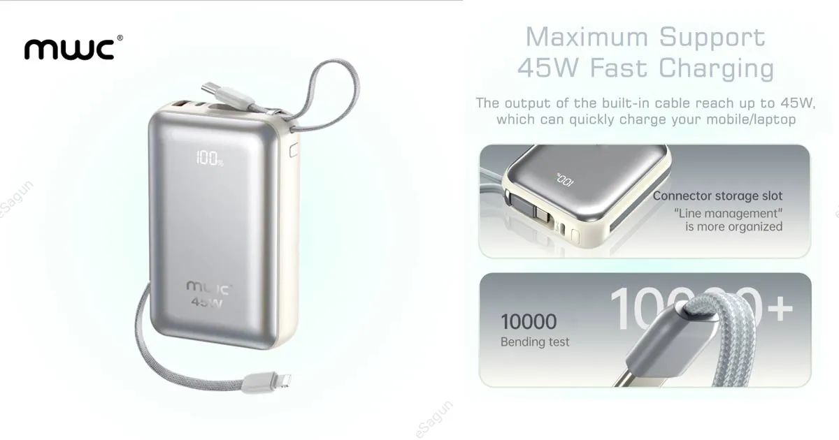 MWC PowerStar MS20K smart digital display power bank_8