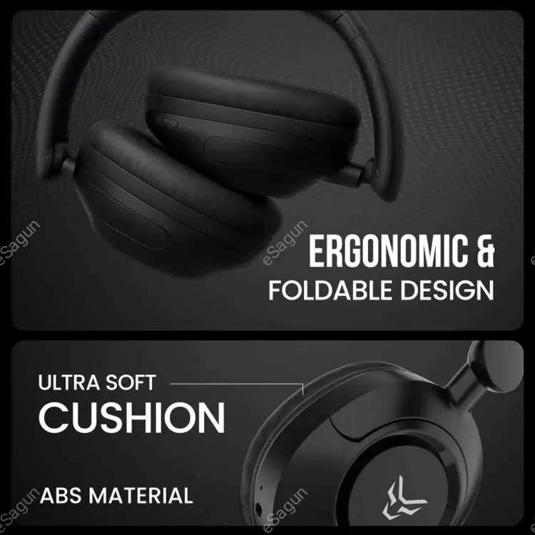 🎧 Asta Wolf Shadow Wireless ANC Headphones (50H Playtime, 35dB ANC) 🔥 Product Title (SEO Optimized) Asta Wolf Shadow Wireless ANC Headphones – 50H Playtime, 35dB Active Noise Cancellation, Bluetooth 5.3, Fast Charging (Type-C) 📝 Product Description Experience premium sound and uninterrupted focus with the Asta Wolf Shadow Wireless ANC Headphones. Designed for music lovers, gamers, and professionals, these headphones combine powerful Active Noise Cancellation (ANC) with long-lasting battery life and ultra-soft comfort. Whether you're traveling, working, or relaxing, the Asta Wolf Shadow delivers crystal-clear audio with deep bass and immersive sound quality. ⚡ Key Features 🎧 35dB Active Noise Cancellation (ANC) Block out background noise and enjoy pure audio anywhere. 🔋 Massive 50 Hours Playtime Long-lasting battery for uninterrupted music, calls, and entertainment. 📶 Bluetooth 5.3 Technology Faster pairing, stable connection, and low latency performance. 🔊 100% High Volume Output Powerful and clear sound with enhanced bass experience. ⚡ Type-C Fast Charging Quickly recharge and get back to your music. 🛋️ Ultra-Soft Ear Cushions Designed for all-day comfort without ear fatigue. 💧 IPX5 Water Resistance Sweat and splash resistant—perfect for workouts and outdoor use. 🧱 Premium ABS + Fabric Build Durable and stylish design for everyday use. 🎯 Why Choose Asta Wolf Shadow? Ideal for travel, office, gaming, and daily use Perfect balance of performance + comfort Competitive pricing with premium-level features Reliable wireless performance for all devices 📦 Specifications Battery Capacity: 800mAh Playtime: Up to 50 Hours Bluetooth Version: 5.3 Charging Port: Type-C Noise Cancellation: Up to 35dB ANC Water Resistance: IPX5 Material: ABS + Fabric Finish 📱 Compatibility Works seamlessly with: Android Smartphones iPhones Laptops & PCs Tablets Bluetooth-enabled devices 💰 Price in Nepal Best Price in Nepal: Rs. 3,399 (Adjust based on your pricing strategy) 🛒 Call to Action 👉 Upgrade your listening experience today with the Asta Wolf Shadow ANC Headphones. Order now from Esagun.com for fast delivery across Nepal!