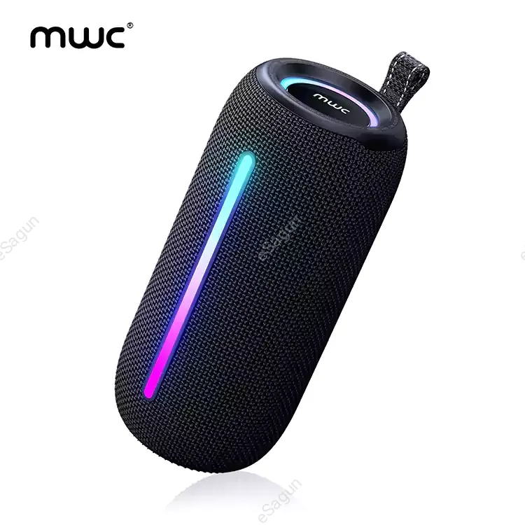 MWC Wonder Boom Pro MS02 | Bluetooth 5.4 20W Speaker | Premium Quality | TWS Function | Magic RGB Light | IPx6 Water Resistance | 8H Playtime | 1 Year Warranty|
