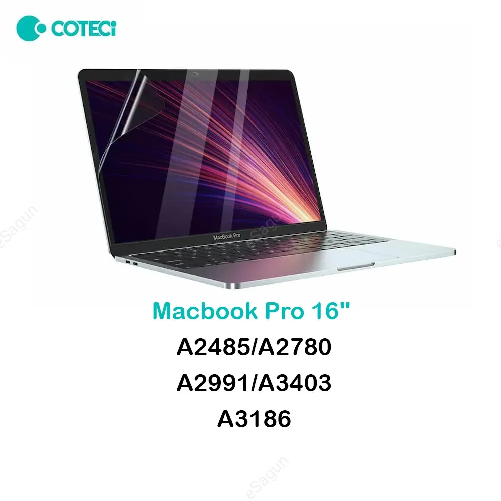 COTECi HD Eye Protection Protective Film For Macbook Pro 16"