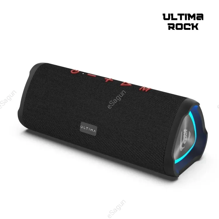 Ultima Rock 12W Bluetooth Speaker With 12Hrs Playtime | Powerful Bass | Rugged Built | TWS Feature | RGB Lights | IPX5 Water &amp; Shock Resistant Speaker
