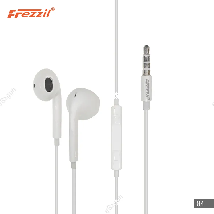 Freizzil G4 3.5 mm Jack Universal Earphone Airbud Earpiece Soft Cable