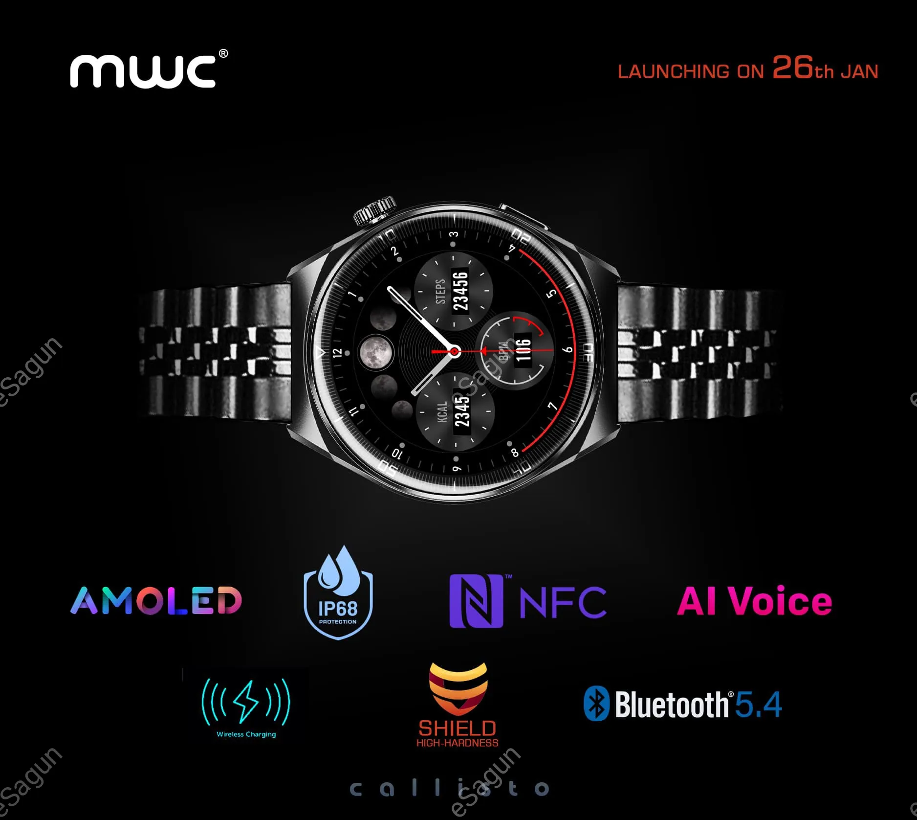 MWC CALLISTO Watch Pro MW01