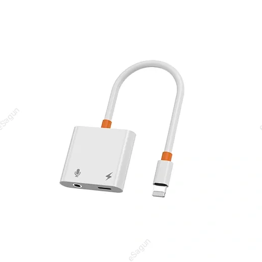 WIWU Lightning Audio Adapter LT01 PRO Max for iPhone Audio Cable Lightning to 3.5mm Audio Jack 27D Fast Charging