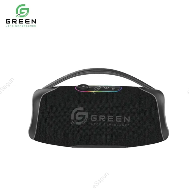 Green Bassbox Wireless Speaker 100W