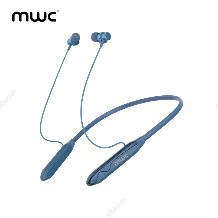 MWC BT BOOM 2 | ENC | Bluetooth 5.3 Neckband | Stereo Sound | 10mm Driver | Touch Control | 23 Hours Playtime | Magnetic on/off Function | Best Sound Quality Guaranteed