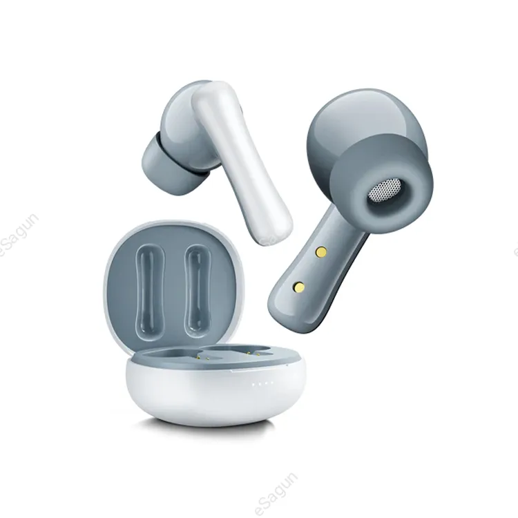 Mivi DuoPods i2 True Wireless Earbuds, 45+ Hrs Playtime, HD Call Clarity, Fast Charging, Type C, 13mm Bass Drivers, IPX 4.0 Sweat Proof, BT v5.3