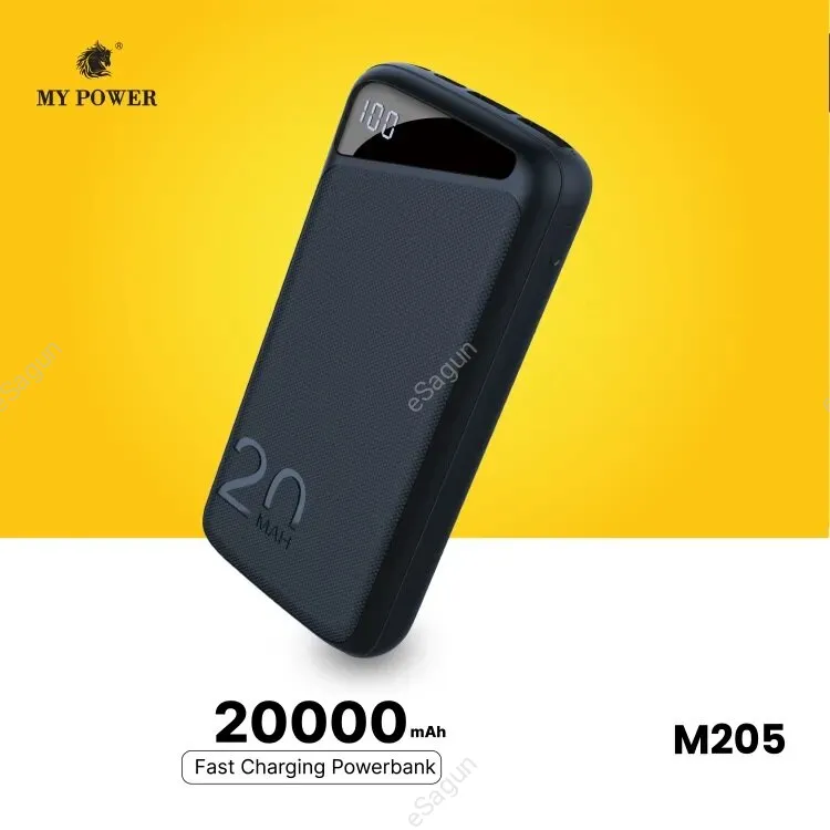 My Power 22.5w Fast Charging 20000mah Power Bank |TypeC Output Input | PD Q.C 3.0 M205