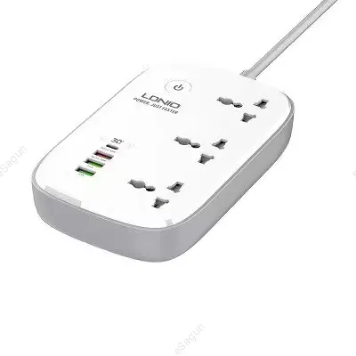 LDNIO SCW3451 Wi-Fi Smart Power Strip 3 AC Outlets + 30W PD QC Fast Charging