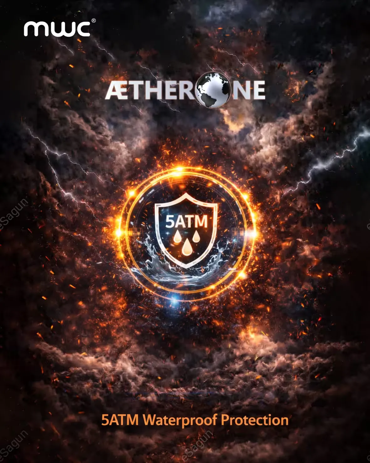 MWC AetherOne Watch Pro BT 5.3 smartwatch price in Nepal