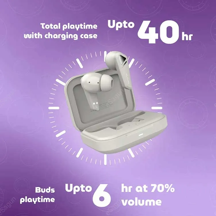 Ultima Boom Sleek Earbuds Price in Nepal 40H Playtime, ENC & App Support