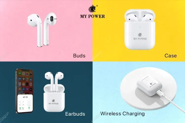 My Power Bluetooth Wireless Earbuds MT 02