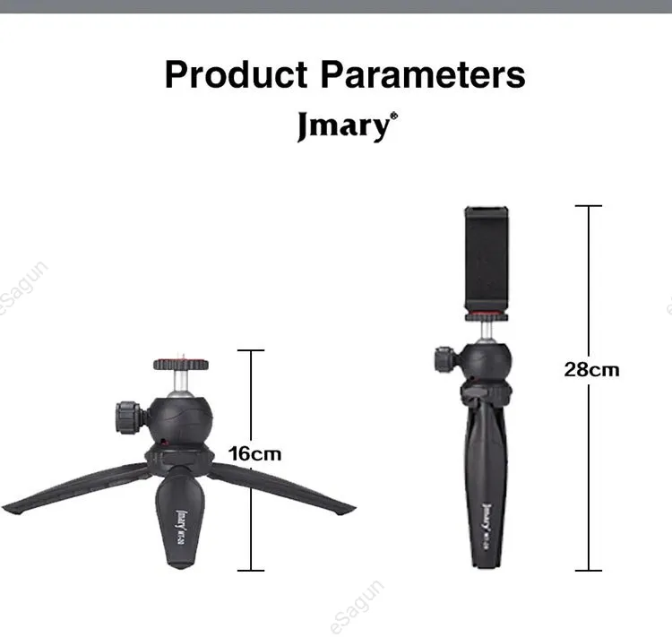 JMARY MT-20 Mini Portable Tripod