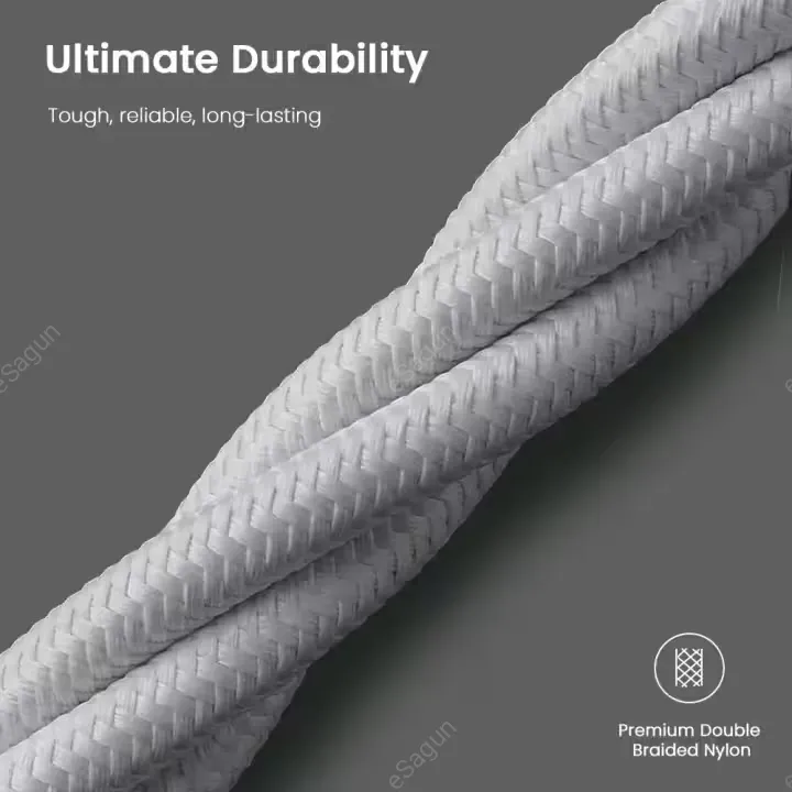 Ultima Flow 60 USB-C to USB-C Cable in Nepal | 60W Fast Charging Type-C Cable