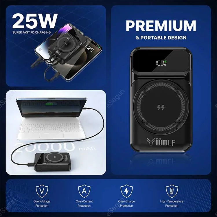 Asta Wolf Spectra 20000mAh MagSafe Power Bank_13