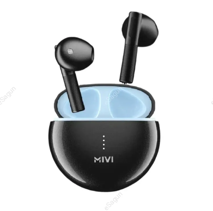 Mivi DuoPods K4 TWS,13mm Drive, Rich Bass,50H Playtime,AI ENC,Low Latency,Type C,5.3 BT