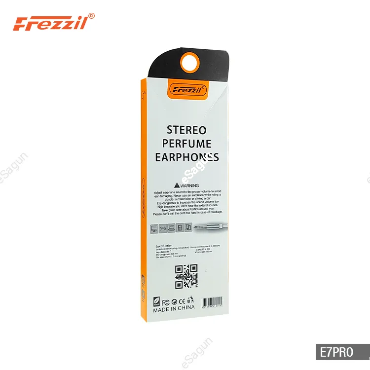 Frezzil E7 Pro Universal In Ear Perfumed Earphone