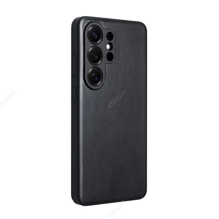 Magnetic Genuine Leather Case for Samsung Galaxy S26 Ultra 5G in Nepal