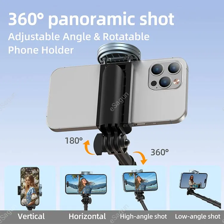 JMARY KT-259 All in One Selfie Stick Tripod