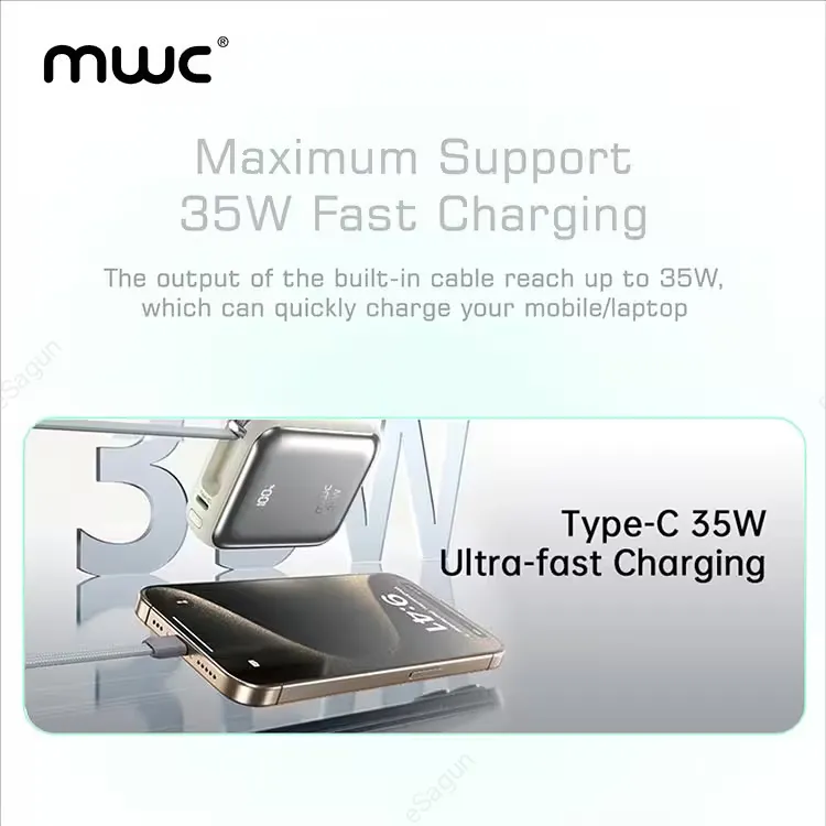 MWC PowerStar MS10K 35W fast charging power bank