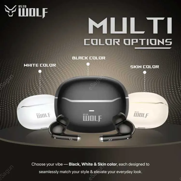  Asta Wolf Crest Wireless Earbuds