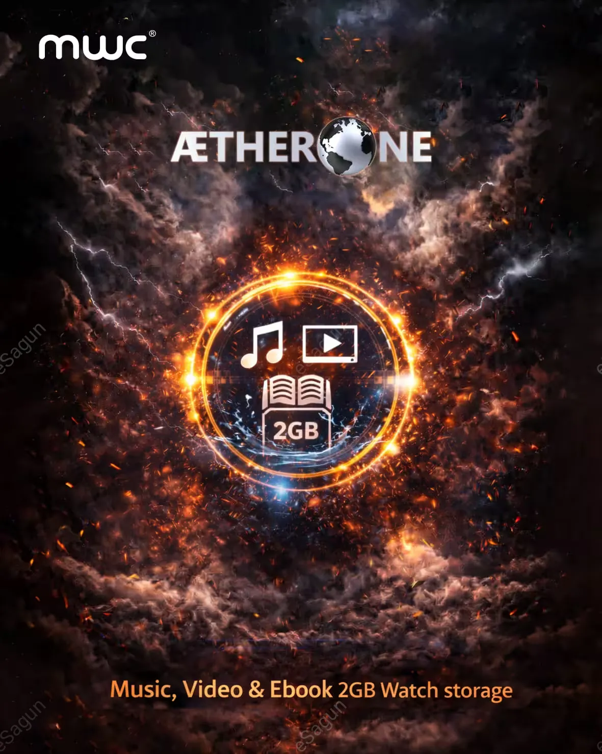 MWC AetherOne Watch Pro BT 5.3 smartwatch price in Nepal