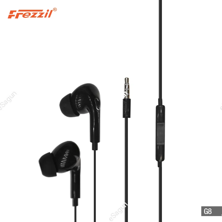 Frezzil G8 3.5 MM Jack Earphone With Soft Cushion Comfortable Earpiece