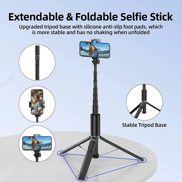 JMARY KT-259 All in One Selfie Stick Tripod