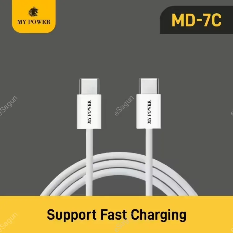 Mypower, Type C To Type C Cable , Type C Datacable , CC Cable, Macbook Cable