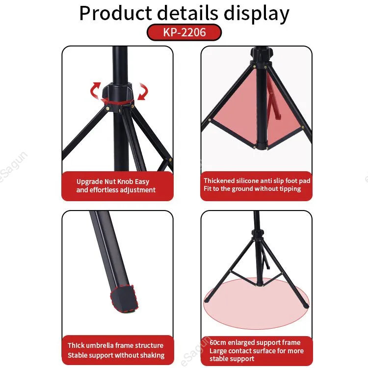 JMARY KP-2206 Multifunctional Tripods