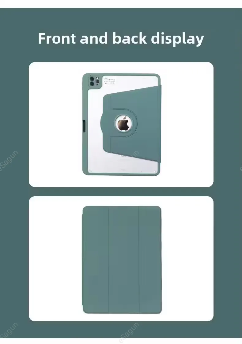 iPad Case with detachable folder and pen holder_9