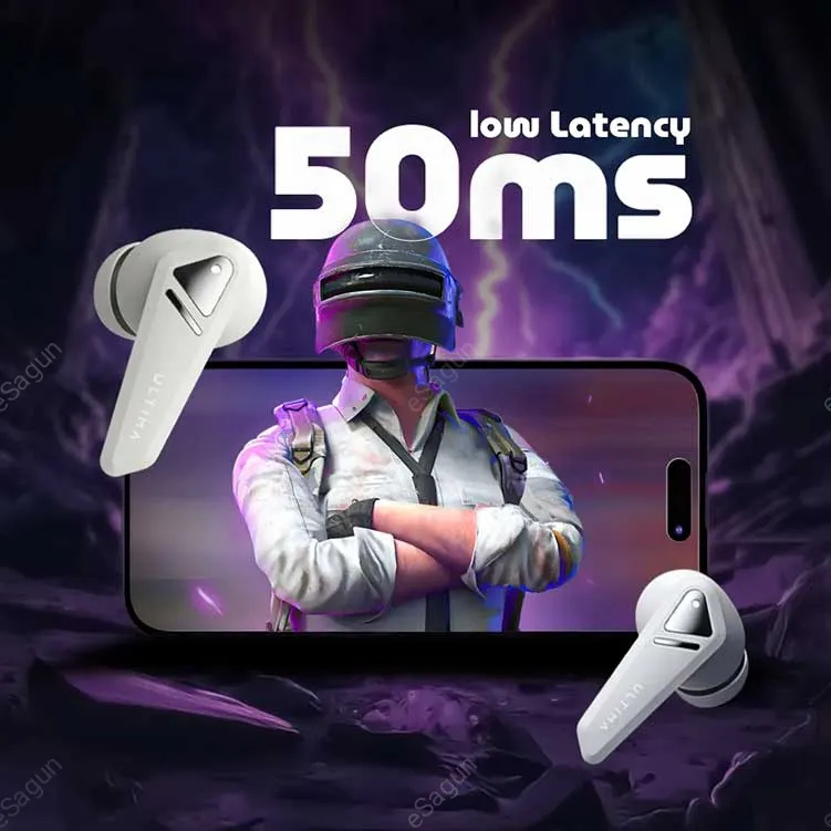 Ultima Boom Sleek Earbuds Price in Nepal 40H Playtime, ENC & App Support