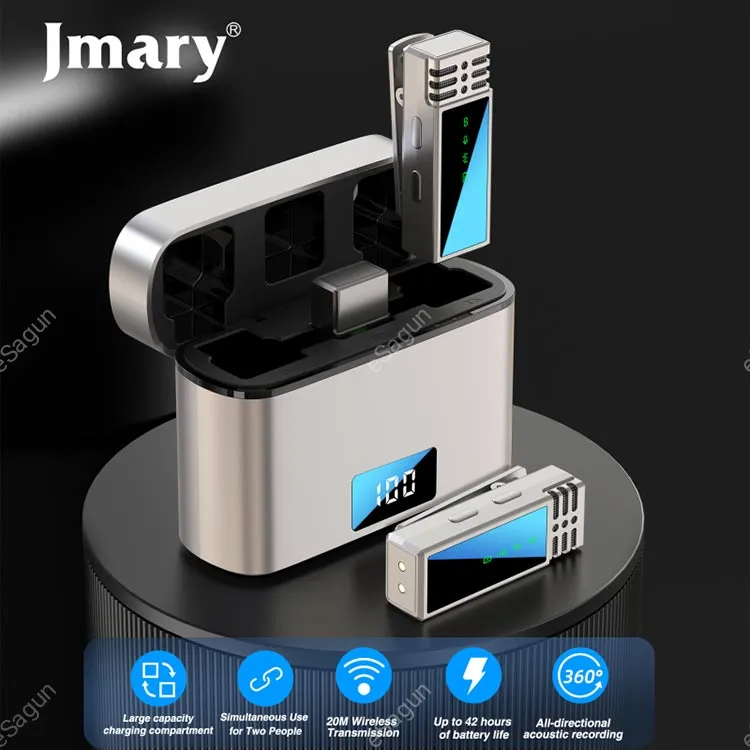 JMARY MW-15 Wireless Lavalier Microphone