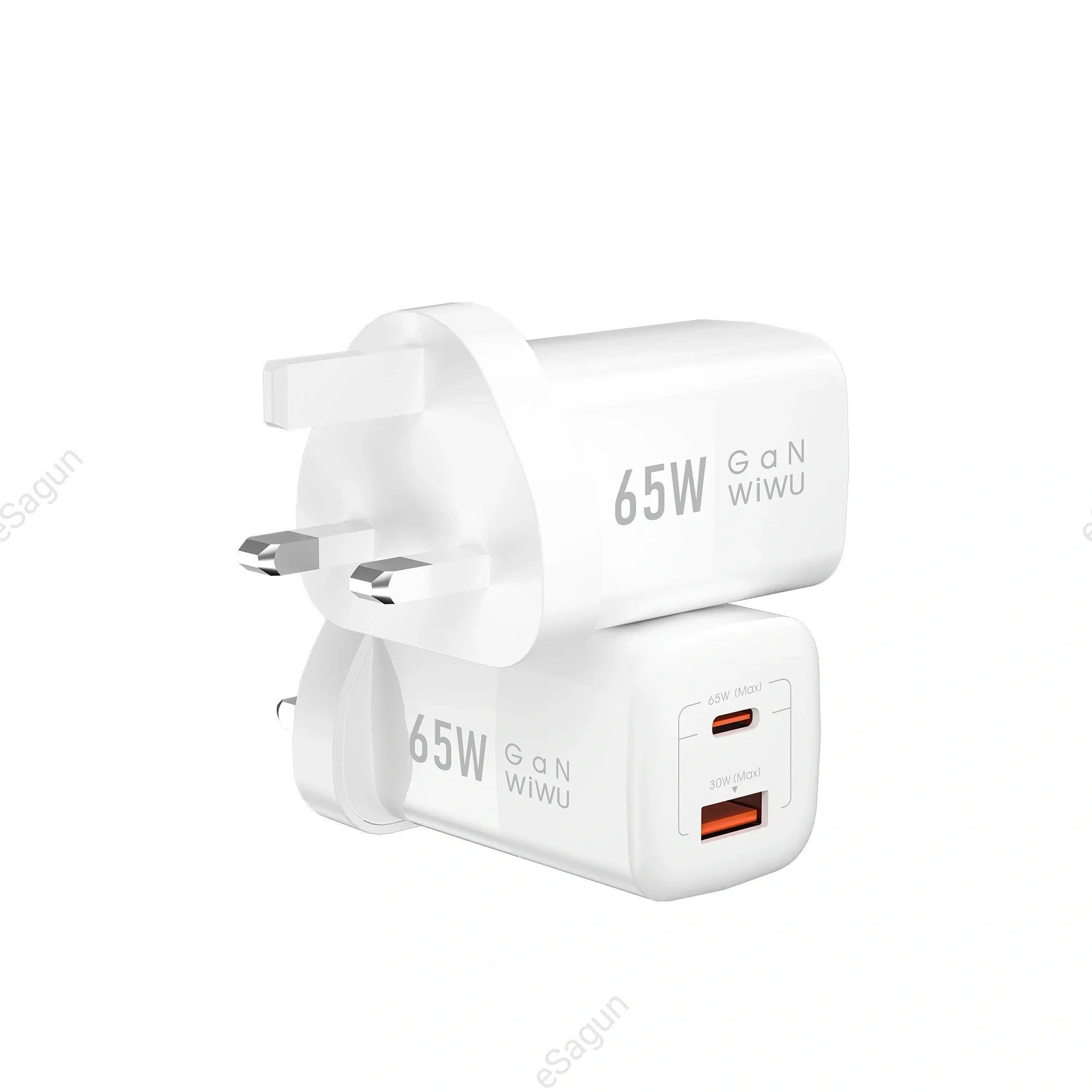 WiWU Wi-U012 65W PD+QC Wall Charger