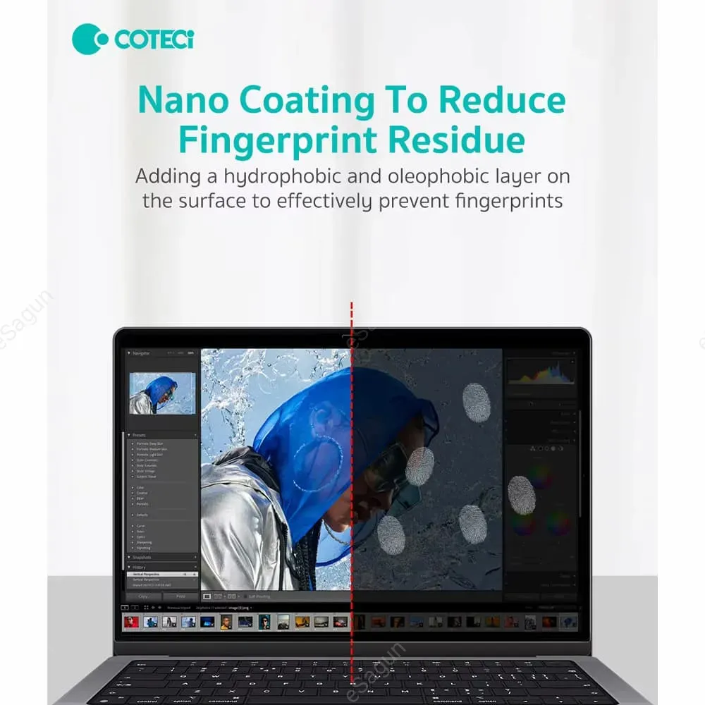 COTECi HD Eye Protection Protective Film For Macbook