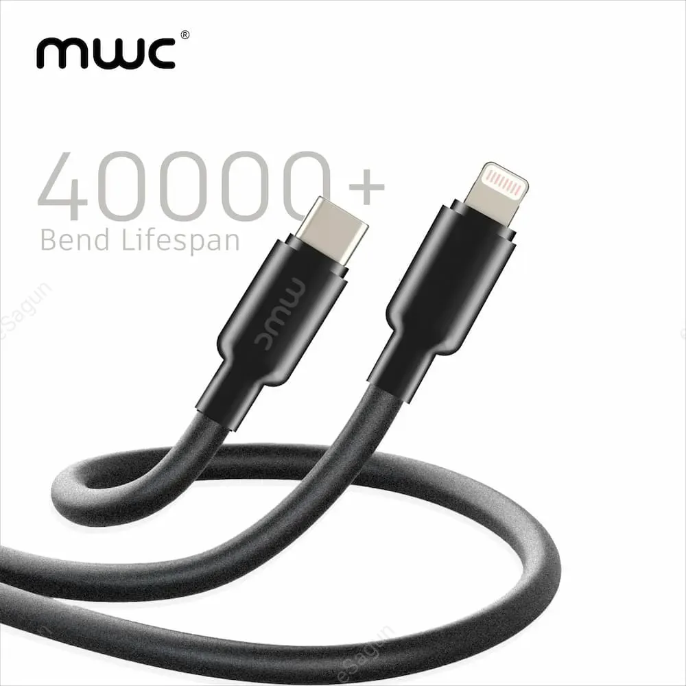 MWC Quantum QCL20 USB-C to Lightning Cable