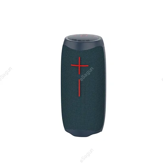 WiWU Thunder P40 Wireless Speaker Color Changeable Dazzling LED Light bass Portable With Microphone