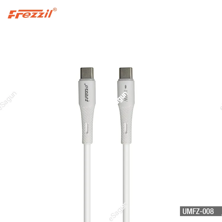 Frezzil UMFZ-008 Type C to Type C Fast Charging Silicone Data Cable