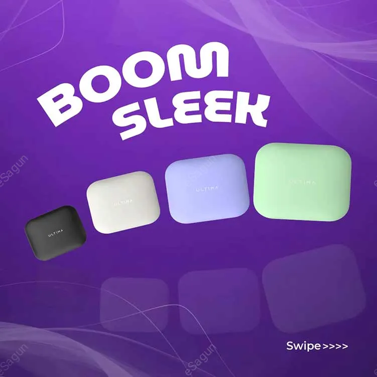 Ultima Boom Sleek Earbuds Price in Nepal 40H Playtime, ENC & App Support