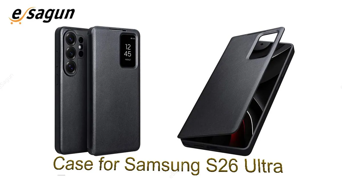 Magnetic Genuine Leather Case for Samsung Galaxy S26 Ultra 5G in Nepal