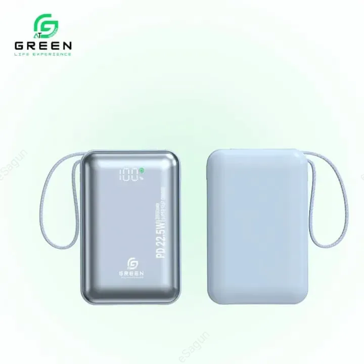 Green Turbo Mini Power Bank 20000mAh