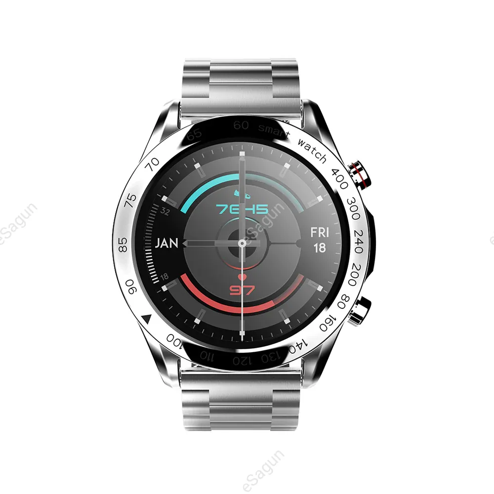 HiFuture Go Pro Smartwatch | Bluetooth Calling Features | 3 ATM Water Resistant | 20 Days Battery Backup | Stainless Steel Strap