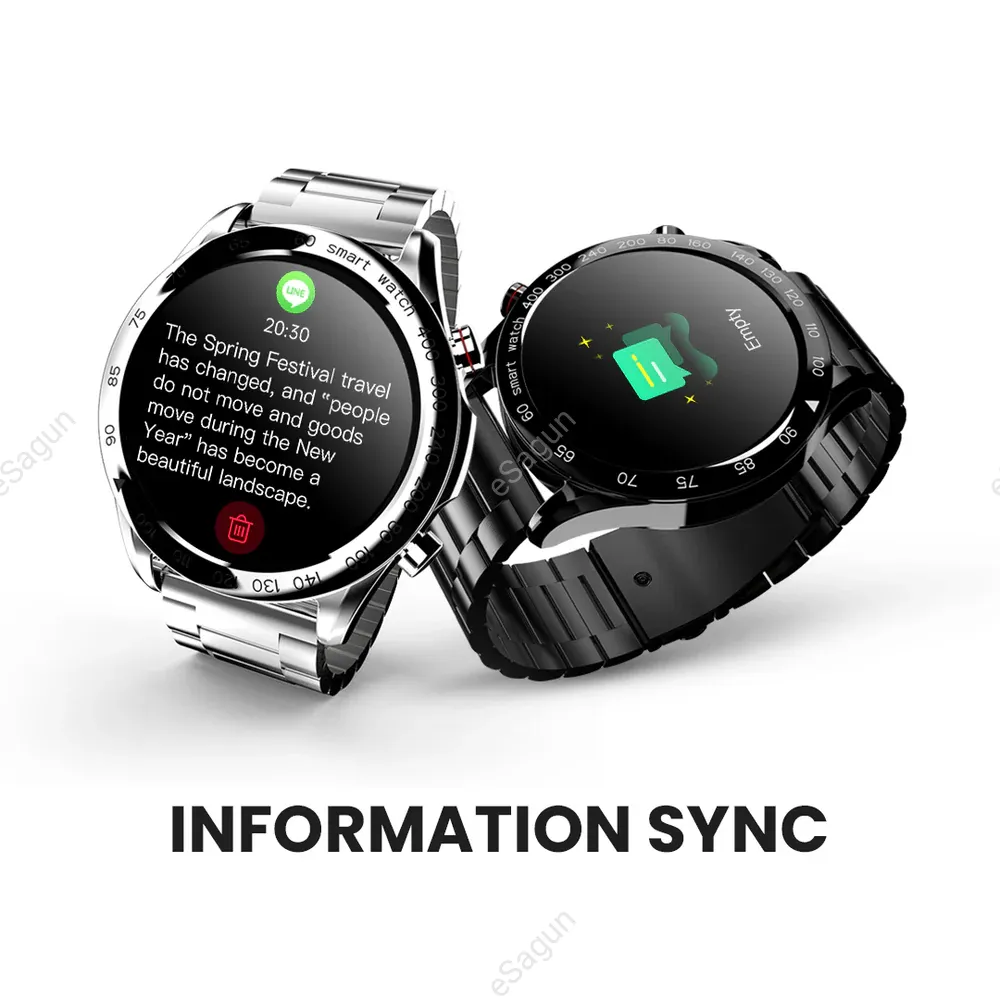HiFuture Go Pro Smartwatch | Bluetooth Calling Features | 3 ATM Water Resistant | 20 Days Battery Backup | Stainless Steel Strap